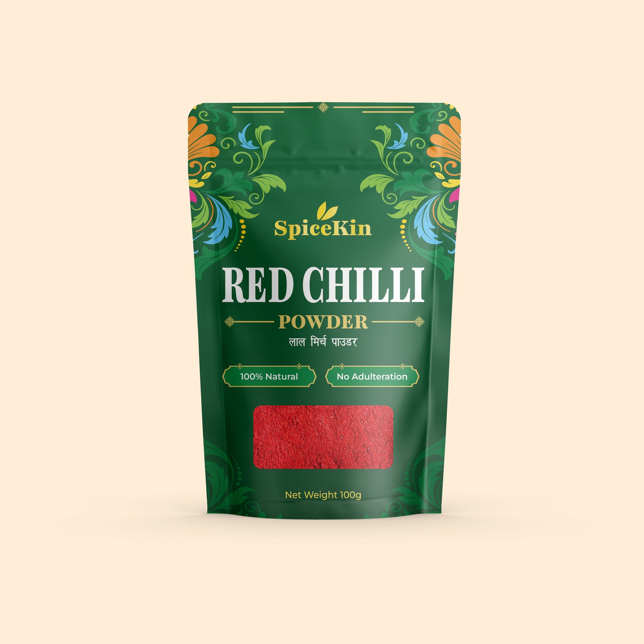 100% Natural Red Chilli Powder 100g